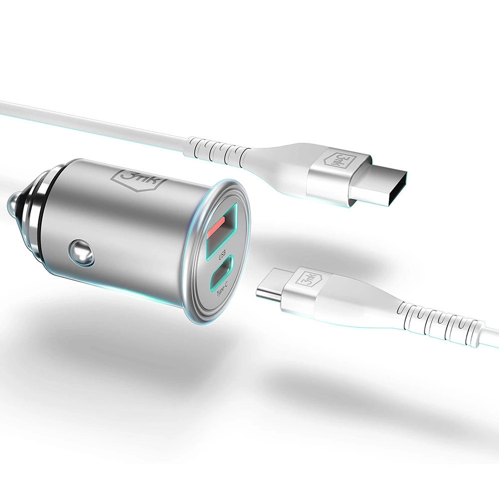 Tilbehør - 3mk Hyper Car Charger 45W