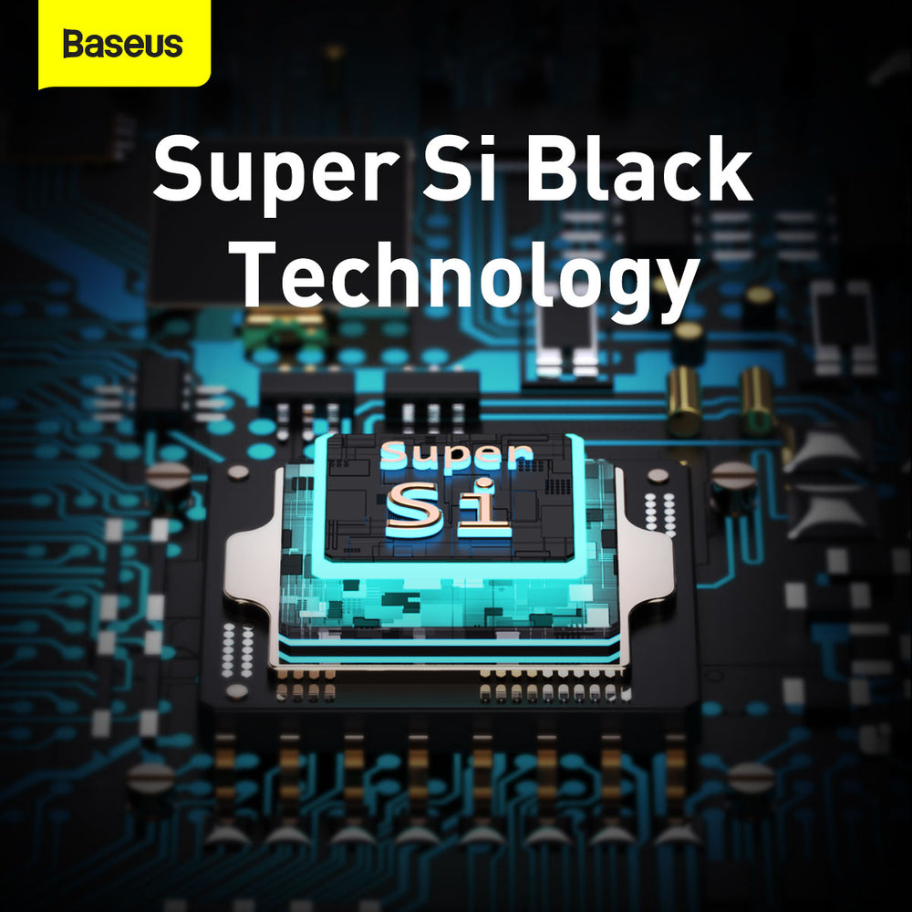 Baseus Si USB-C 25W 3A hurtigoplader med USB-C / USB-C 1m kabel - hvid