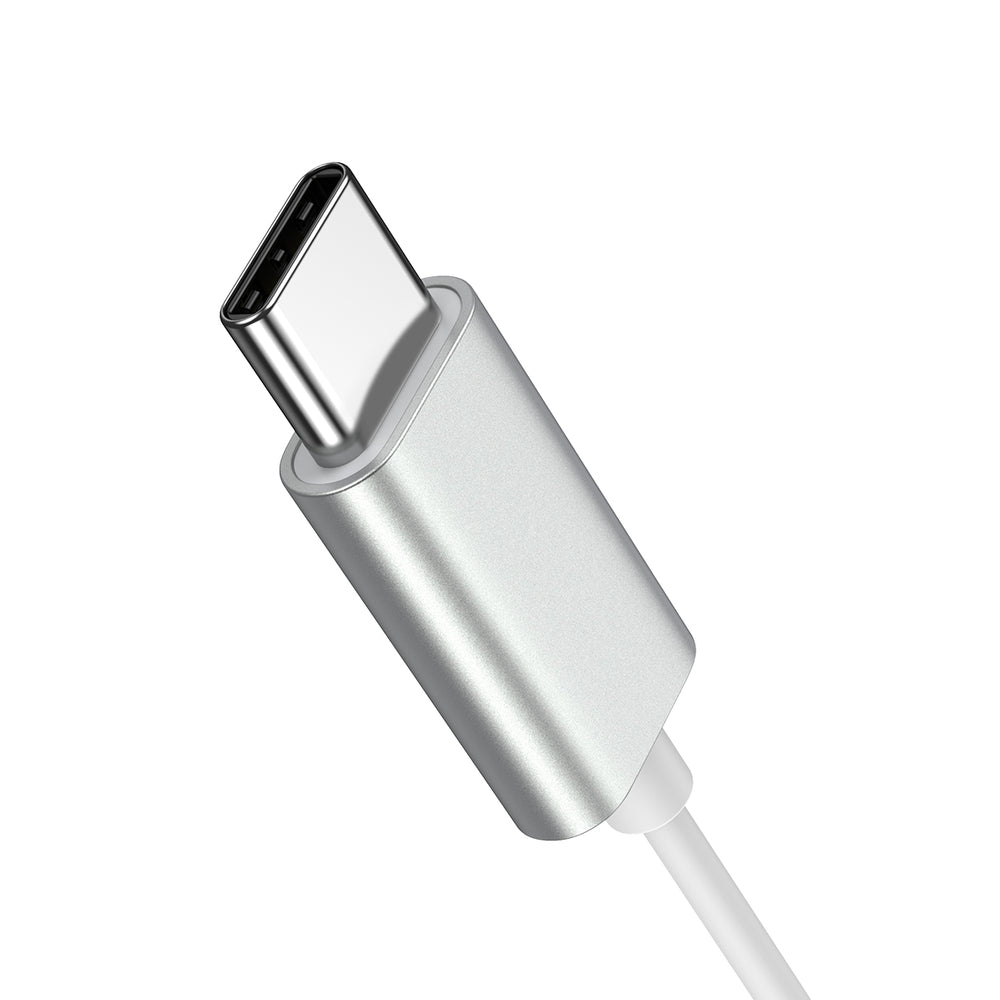 Joyroom JR-EC06 USB-C in-ear hovedtelefoner - sølv