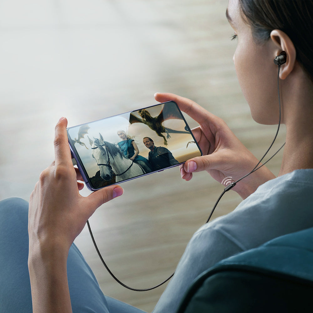 Joyroom JR-EC06 USB-C hovedtelefoner - grå