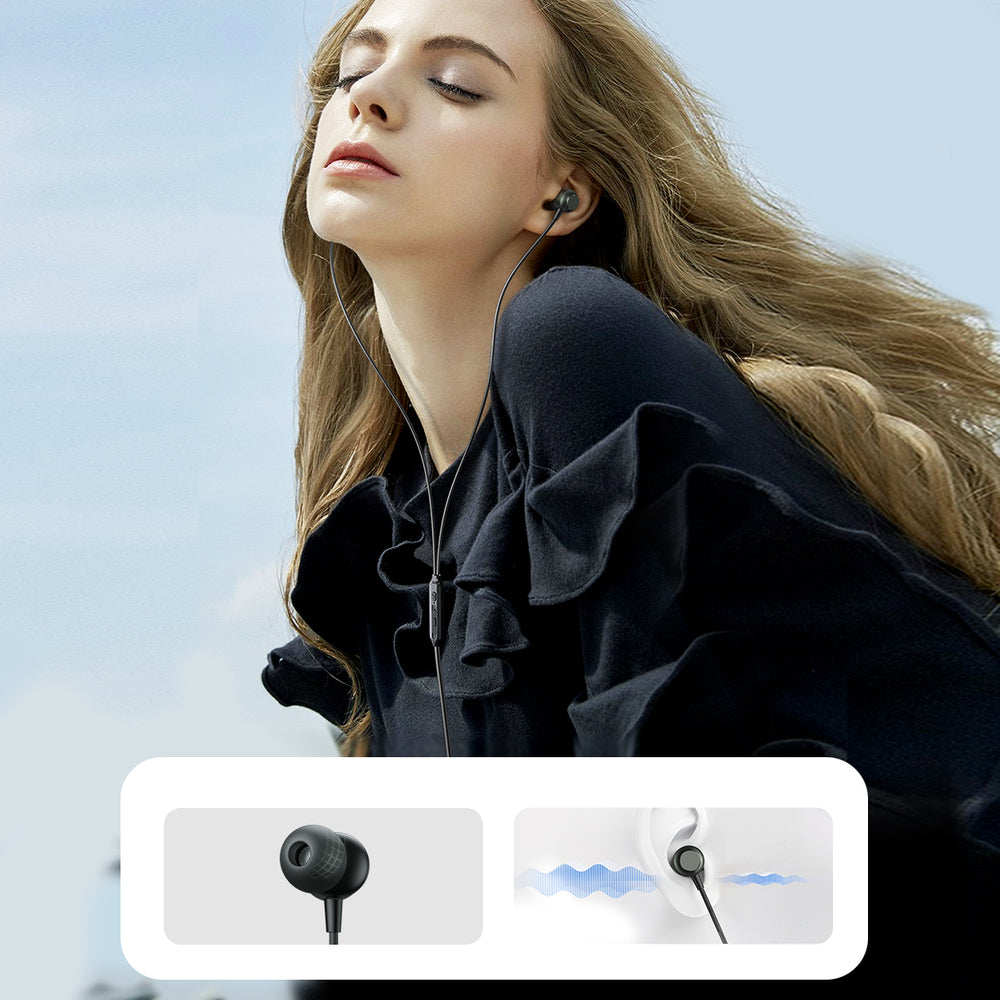 Joyroom JR-EC06 USB-C In-Ear Headphones - Gray