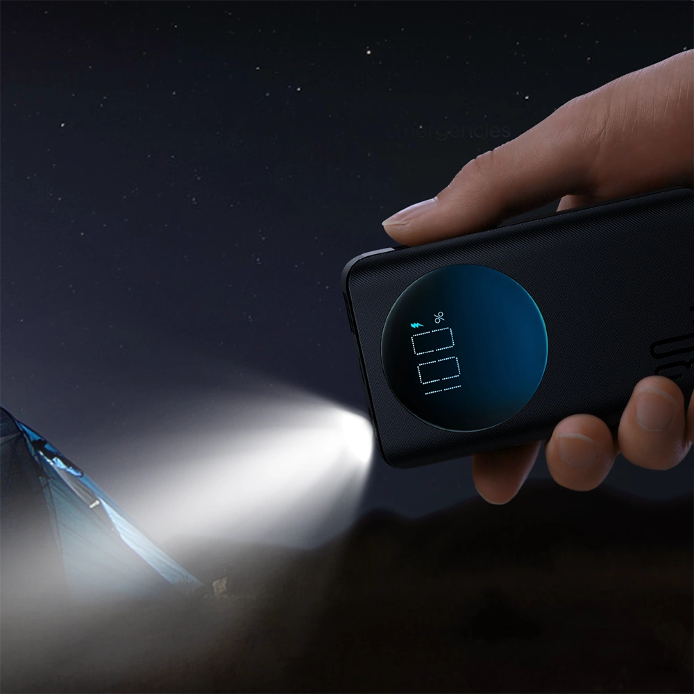 Joyroom powerbank 10000mAh 30W sort (JR-PBF01)