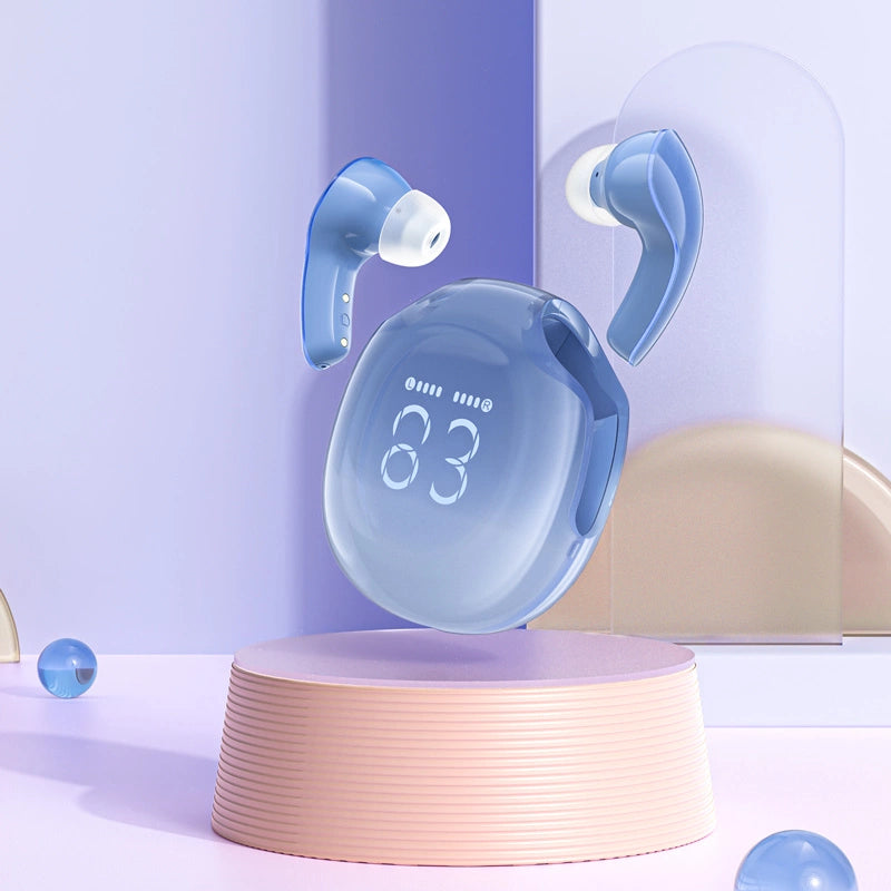 Acefast T9 Bluetooth 5.3 trådløse hovedtelefoner - blå