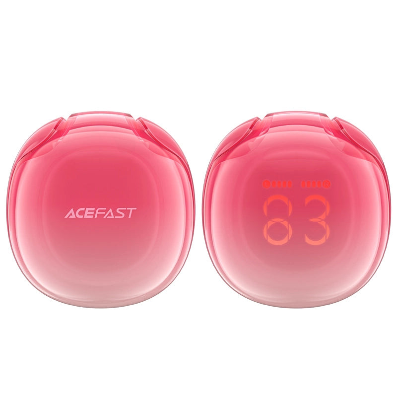Acefast T9 Bluetooth 5.3 in-ear trådløse hovedtelefoner - rød