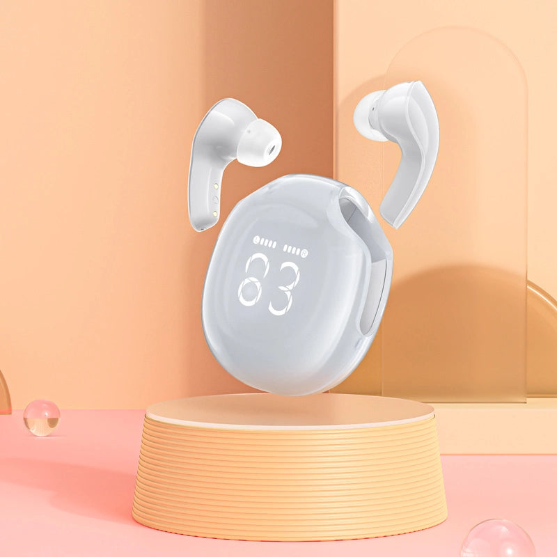 Acefast T9 Bluetooth 5.3 in-ear trådløse hovedtelefoner - hvid