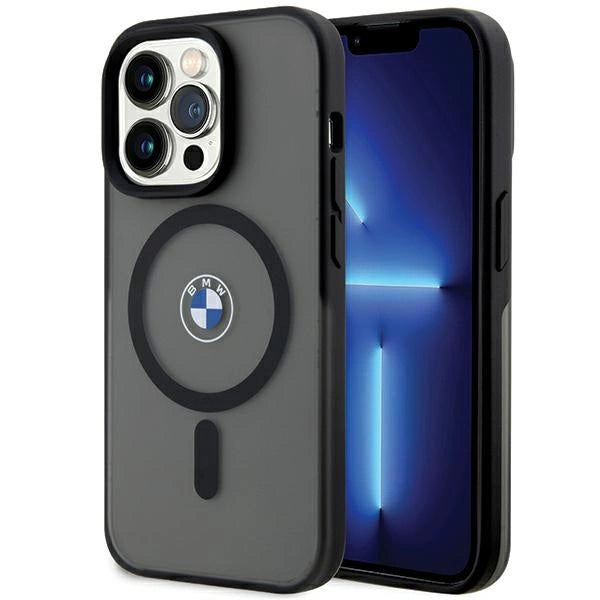BMW IML Signature MagSafe Case til iPhone 15 Pro - sort