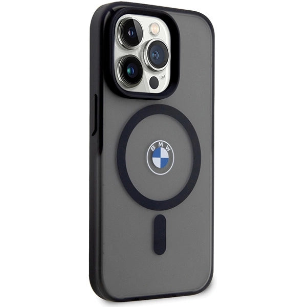 BMW IML Signature MagSafe Case til iPhone 15 Pro - sort