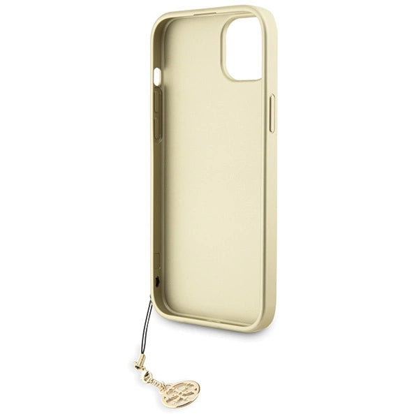 Guess 4G Charms Collection case til iPhone 15 Plus - grå