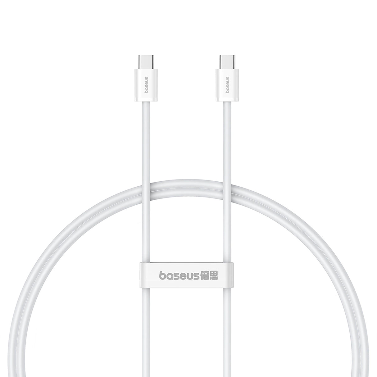 Baseus Superior Series ll USB-C - USB-C 30W 480Mb/s kabel 1m - hvid