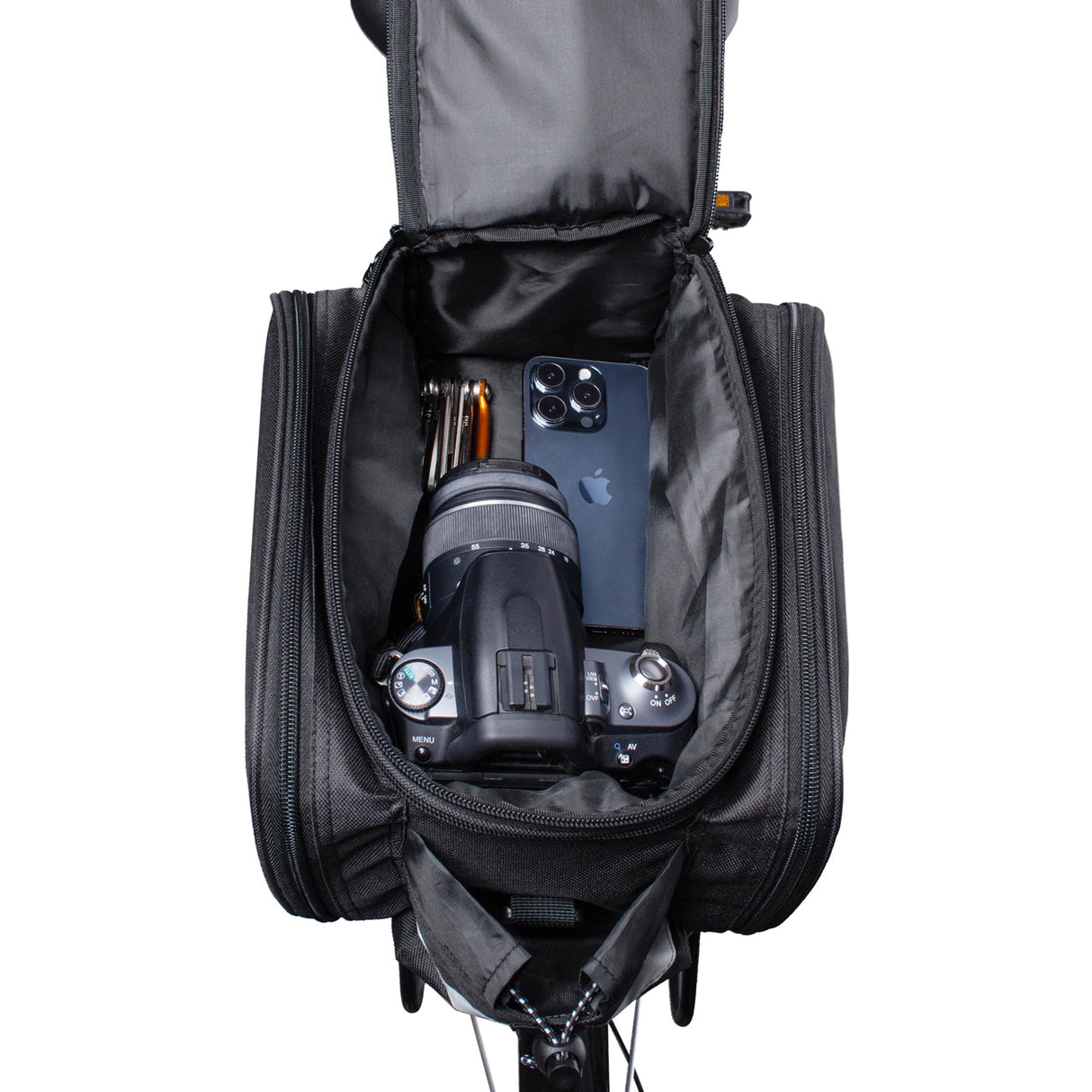 Wozinsky WBB36BK 27L cykeltaske - sort