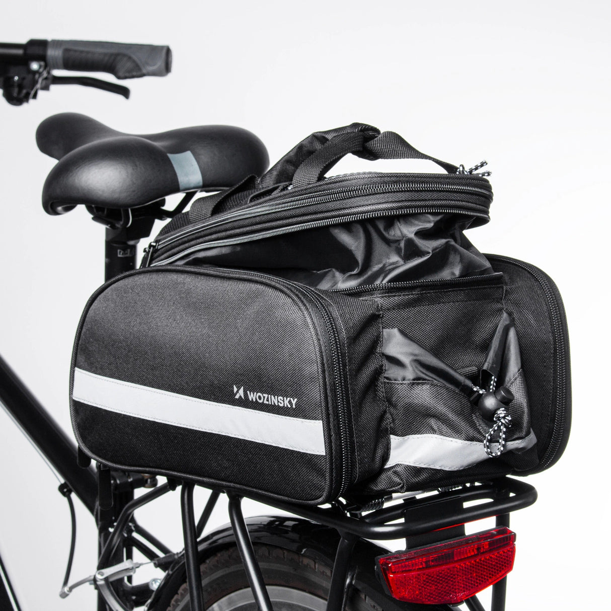 Wozinsky WBB36BK 27L cykeltaske - sort