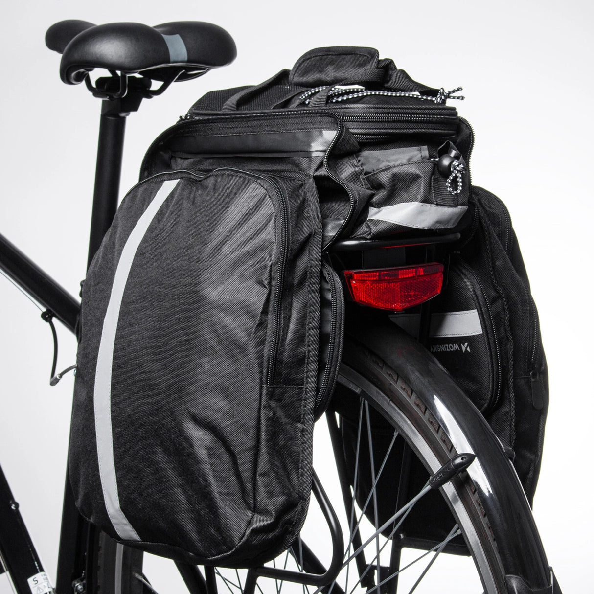 Wozinsky WBB36BK 27L cykeltaske - sort