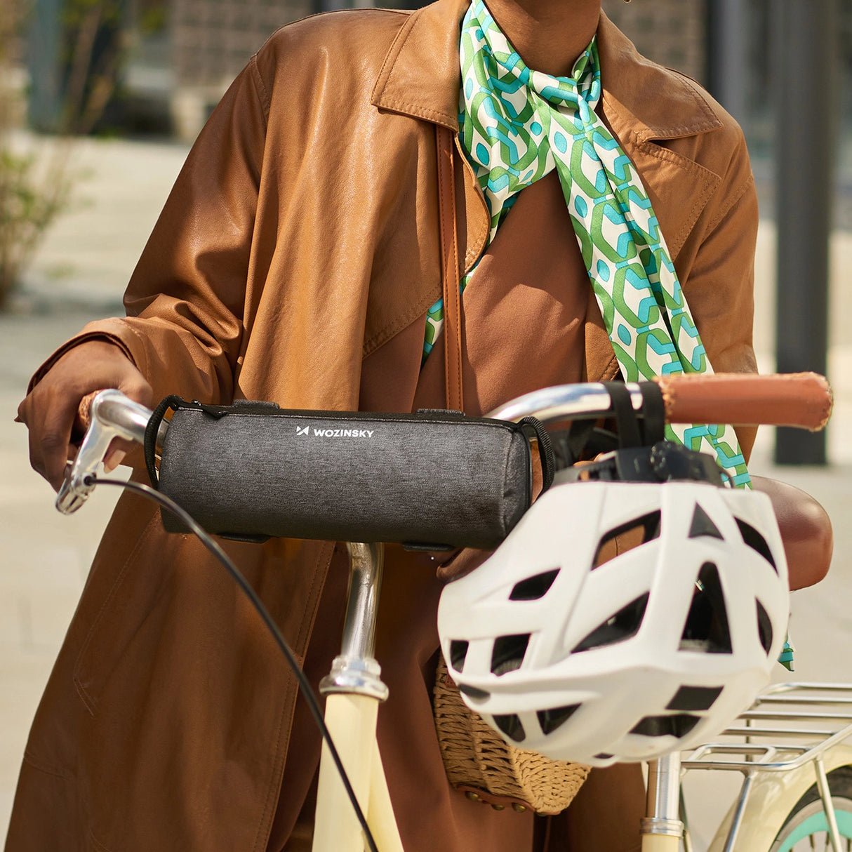 Wozinsky WBB37GRB cykeltaske med varmeisolering - grå