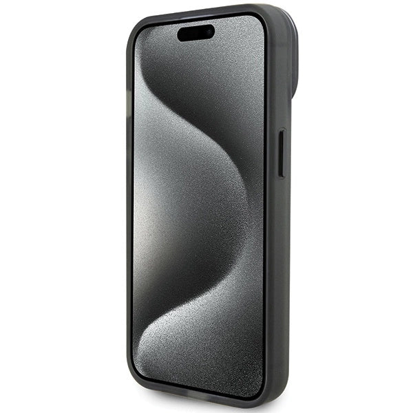 Ferrari FEHMP15SUSCAH iPhone 15 6.1" gennemsigtige hardcase Ring Stand 2023 Collection MagSafe