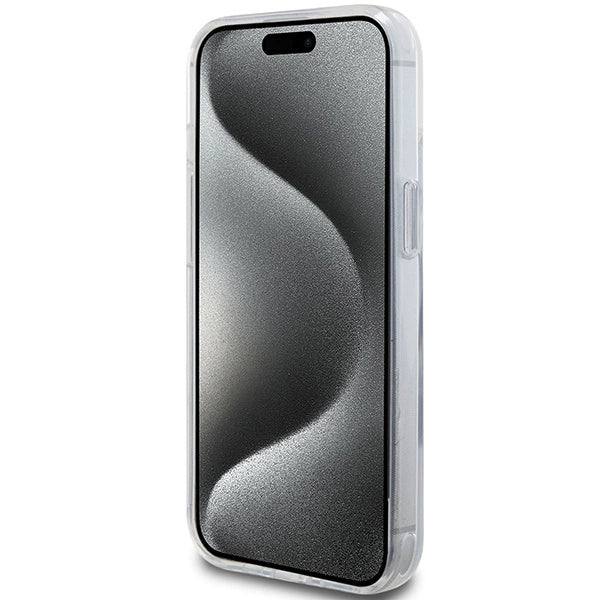Karl Lagerfeld KLHMP15SHMRSCHH iPhone 15 6.1" white/white hardcase Ring Stand Choupette Head MagSafe