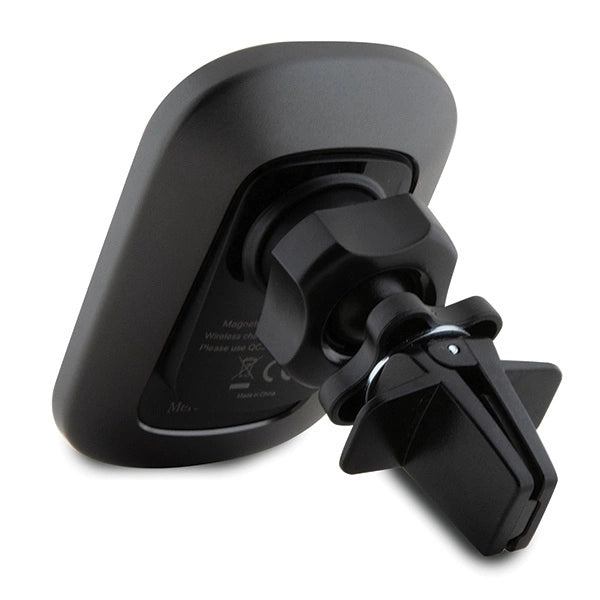 Mercedes MEWCCGSLK 15W induktionsholder til luftventil/glas sort/sort Silver Stars MagSafe