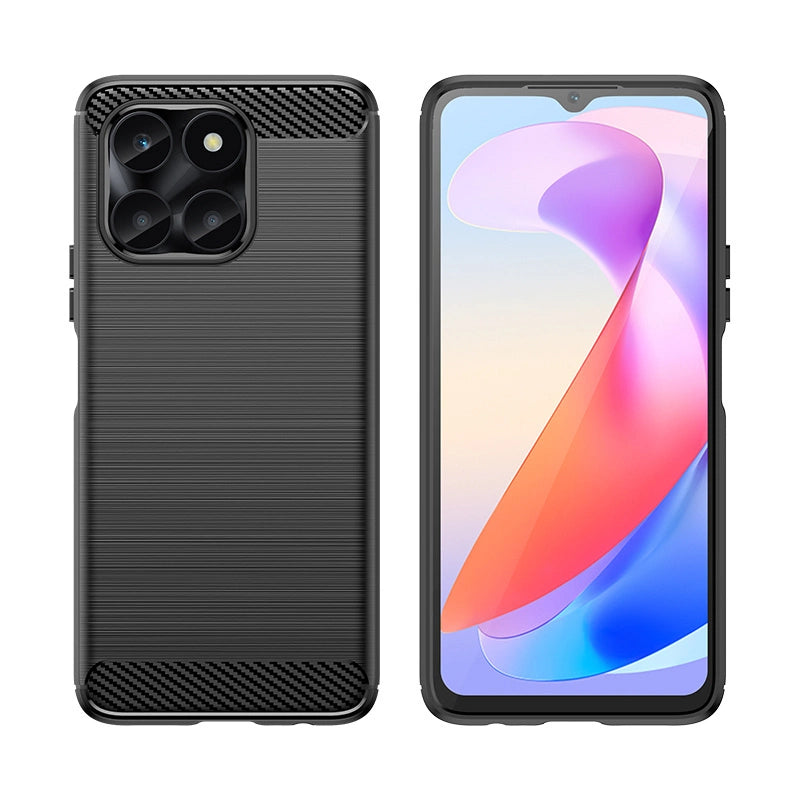 Carbon Case til Honor X6a - sort