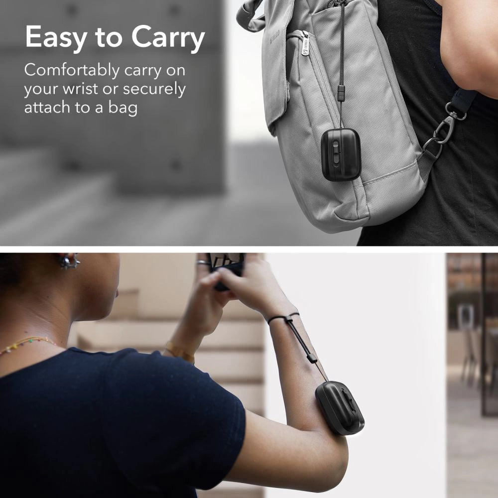 ESR Pulse Halolock Case med MagSafe til Apple AirPods Pro 1/2 - sort