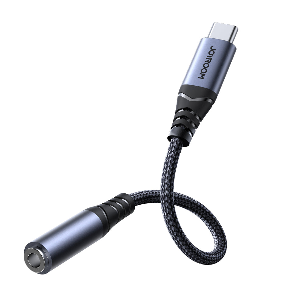 Joyroom SY-C01 USB-C DAC adapter til 3,5 mm mini jack - sort