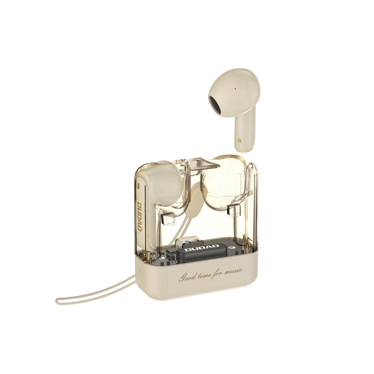 Dudao U18Pro Bluetooth 5.3 TWS trådløse hovedtelefoner - beige