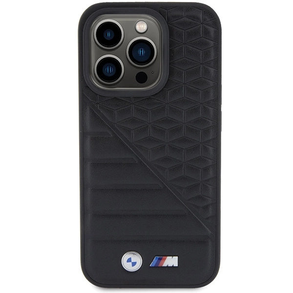 BMW Bi mønster iPhone 15 Pro Case - sort