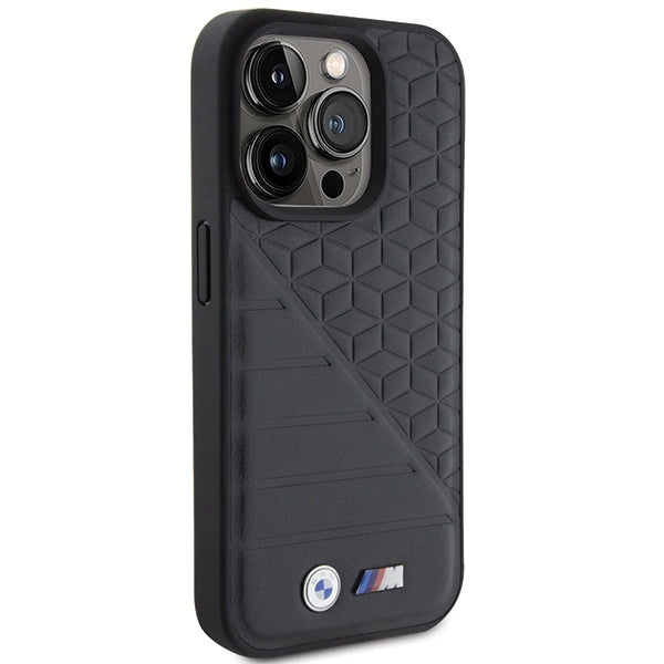 BMW Bi mønster iPhone 15 Pro Case - sort