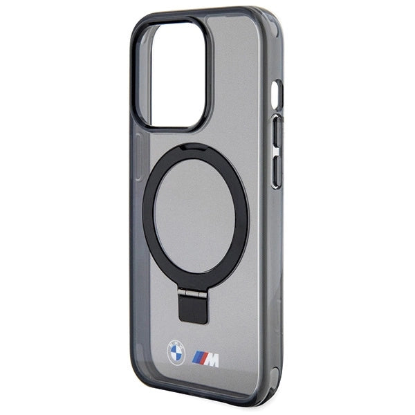 BMW Ring Stand M Collection MagSafe Case til iPhone 15 Pro - sort