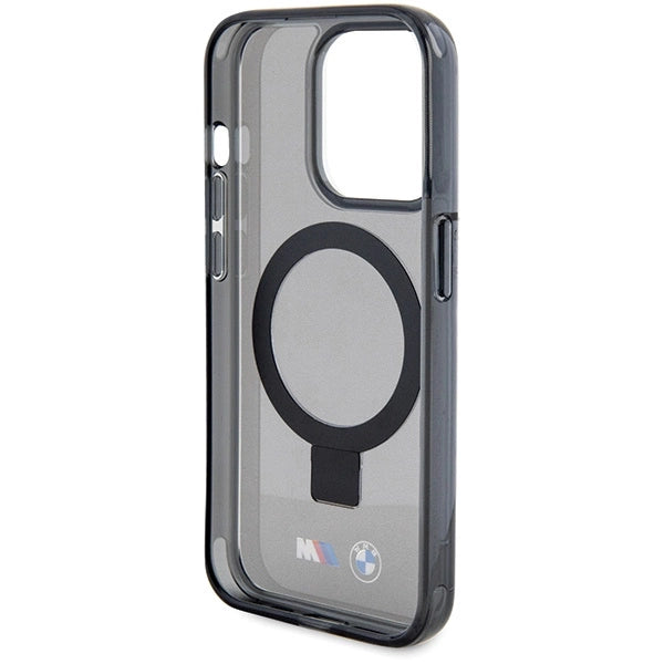 BMW Ring Stand M Collection MagSafe Case til iPhone 15 Pro - sort