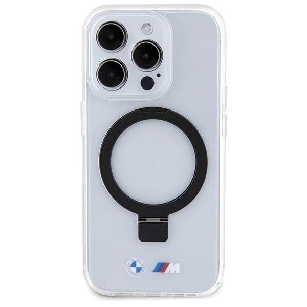 BMW Ring Stand M Collection MagSafe Case til iPhone 15 Pro - klar