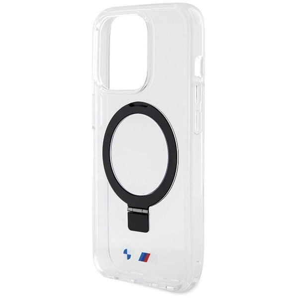 BMW Ring Stand M Collection MagSafe Case til iPhone 15 Pro - klar