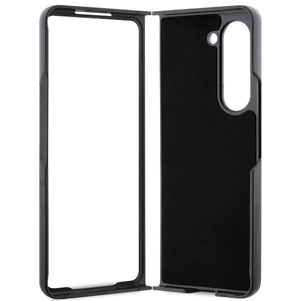 Karl Lagerfeld Saffiano Monogram Ikonik Pin case for Samsung Galaxy Z Fold 5 - black
