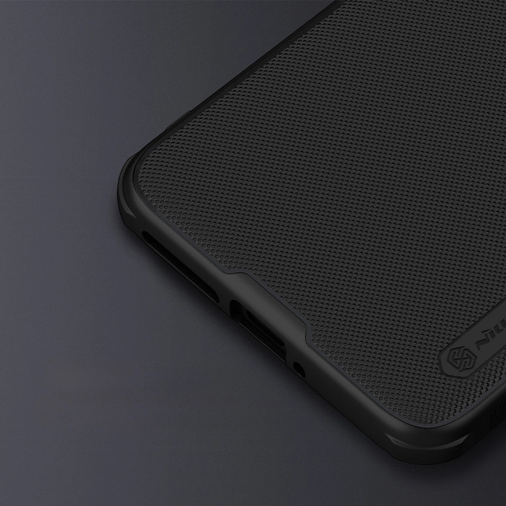 Nillkin Super Frosted Shield Pro forstærket etui til Xiaomi 14 Pro - sort