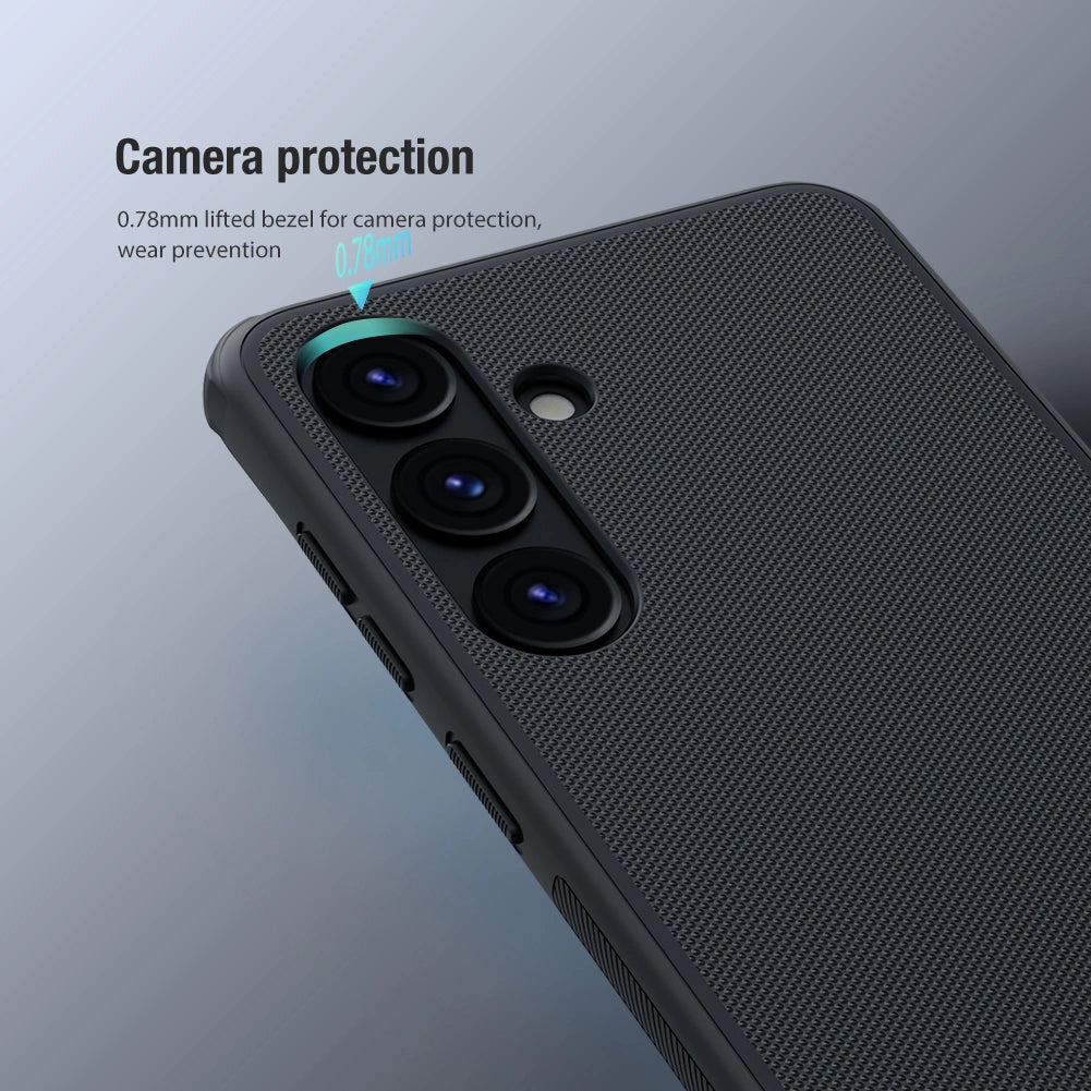 Nillkin Super Frosted Shield Pro pansret kuffert til Samsung Galaxy S24+ - rød