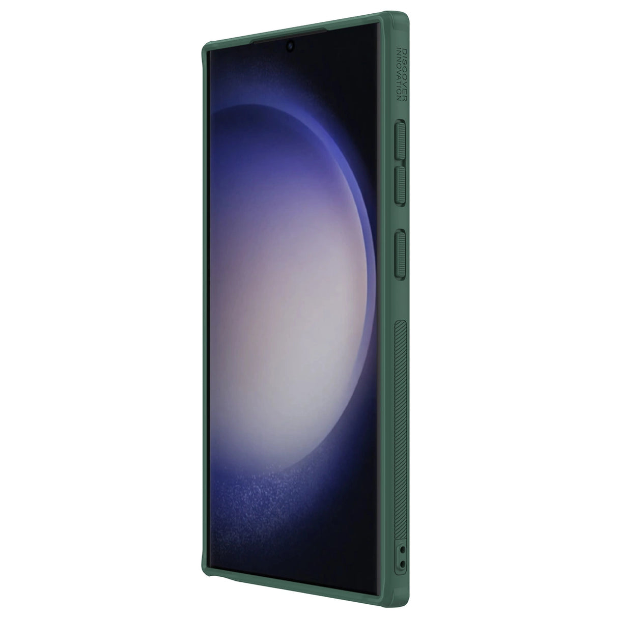 Nillkin Super Frosted Shield Pro pansret kuffert til Samsung Galaxy S24 Ultra - grønt