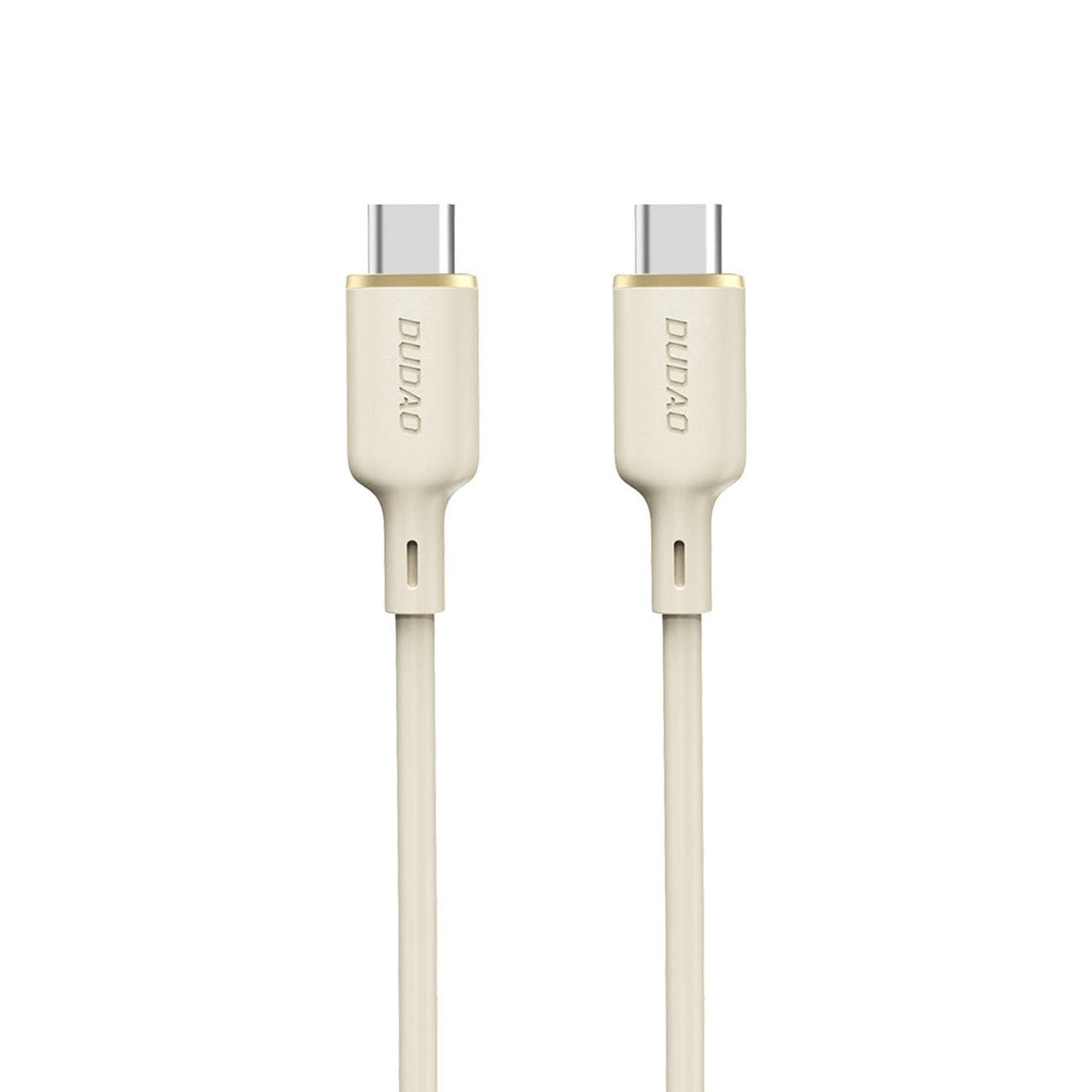 Dudao L7SCC USB-C - USB-C kabel 100W 2m - beige