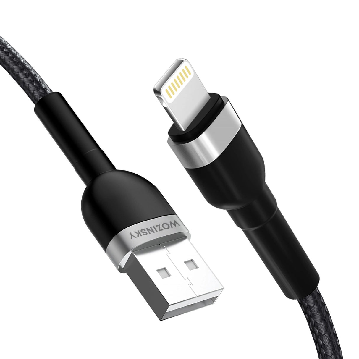 Wozinsky WNBAL2 USB-A / Lightning 2.4A kabel 2 m - sort