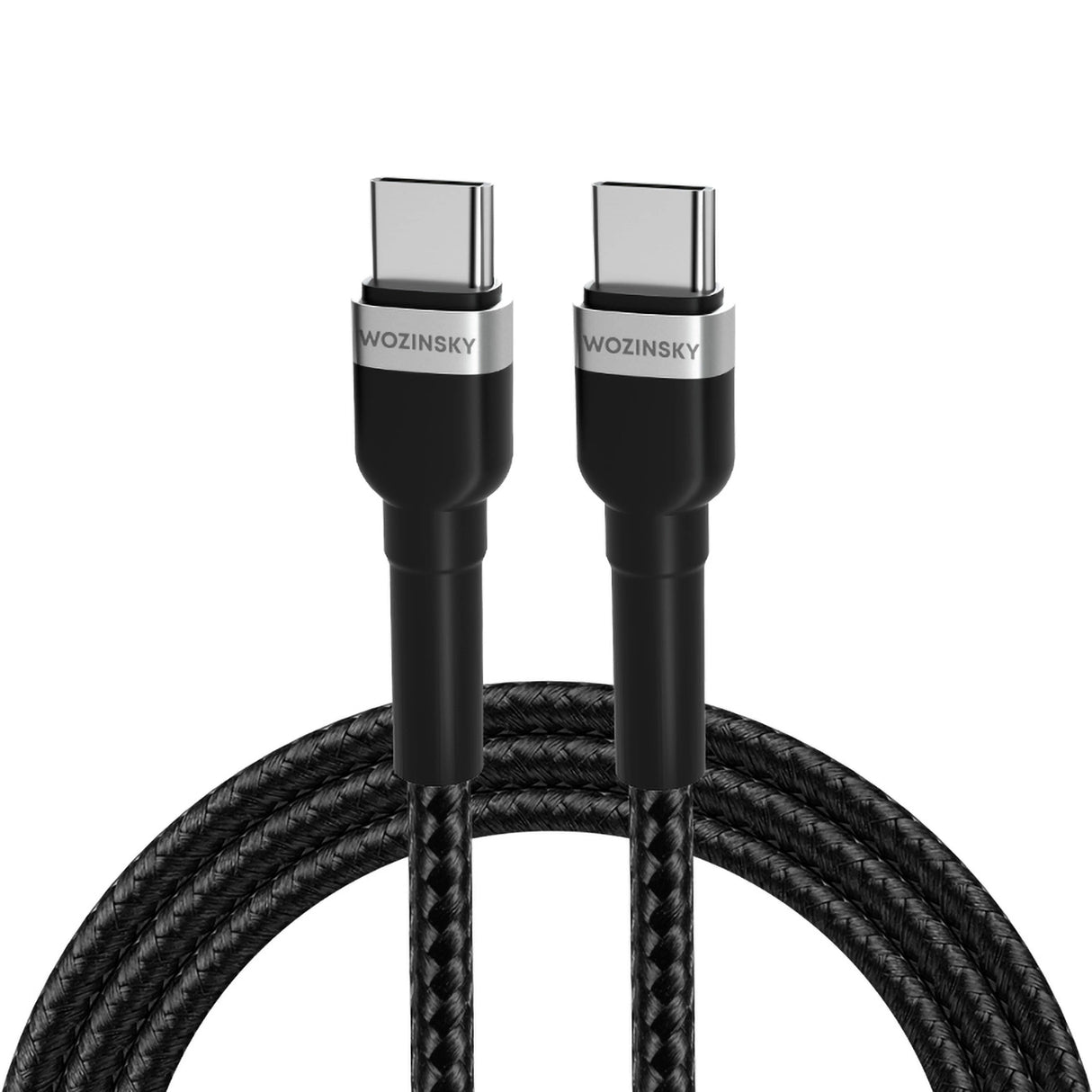 Wozinsky WNBCC2 USB-C / USB-C PD 65W kabel 2 m - sort