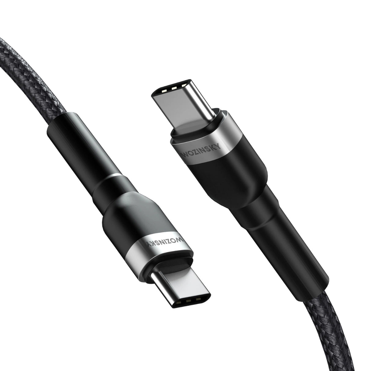 Wozinsky WNBCC2 USB-C / USB-C PD 65W kabel 2 m - sort