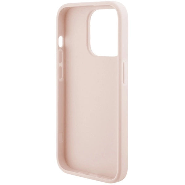 Karl Lagerfeld Quilted K Pattern case for iPhone 15 Pro Max - pink
