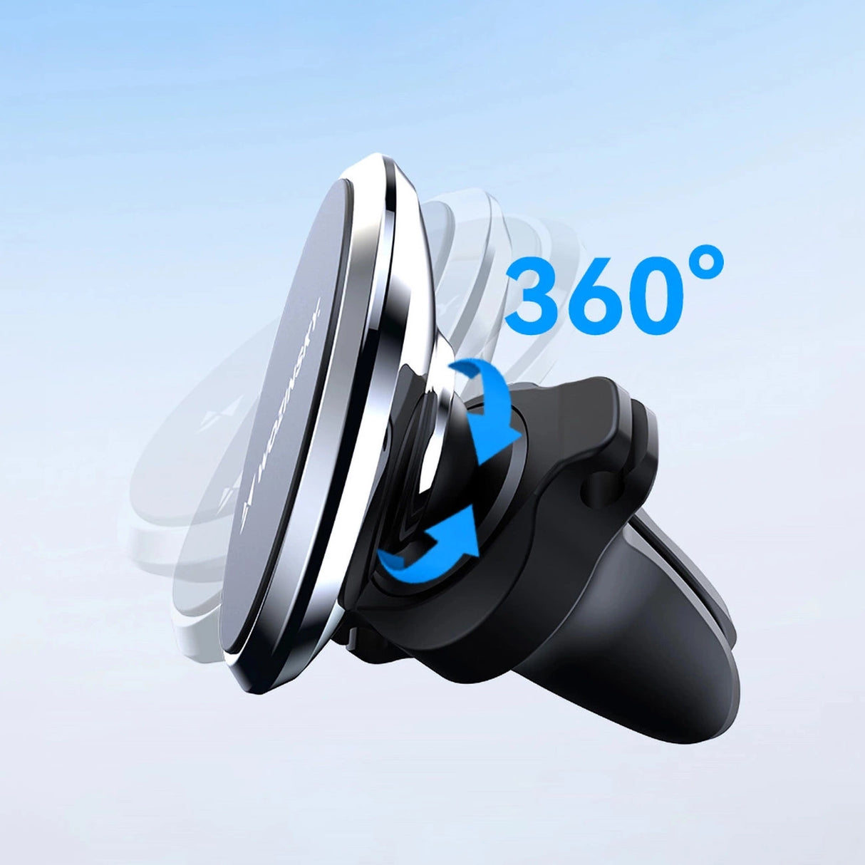 Wozinsky WUMKO magnetisk telefonholder til billuftventil - sort