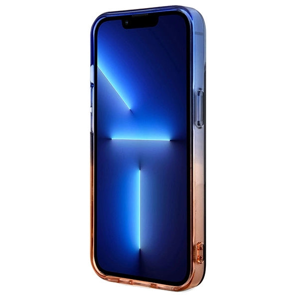 BMW Gradient Bumper MagSafe Case til iPhone 15 Plus / 14 Plus - Grå