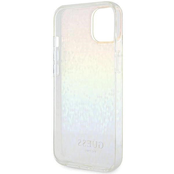 Guess IML Faceted Mirror Disco Iridescent Case til iPhone 12/12 Pro - flerfarvet
