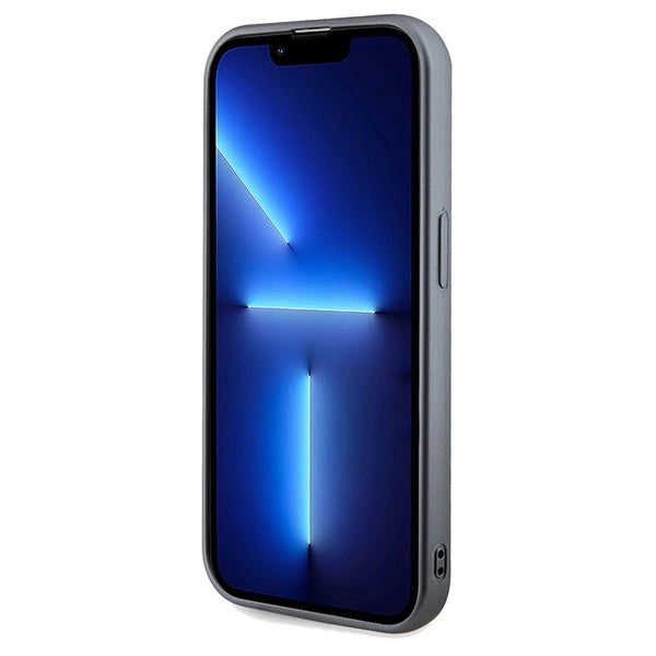 Guess Sequin Script Metallæske til iPhone 14 Pro - sølv