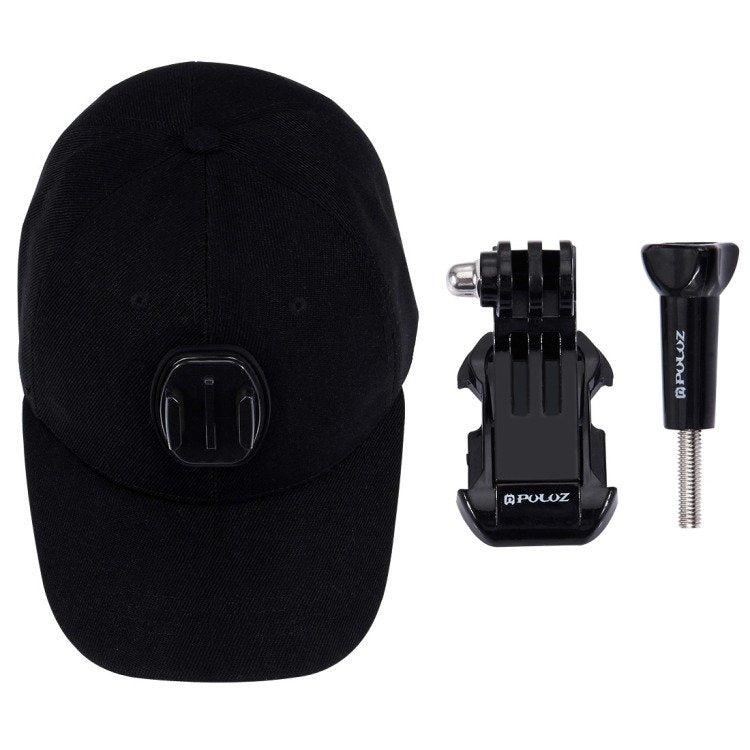 Puluz cap med sportskameraholdning (DJI, GoPro, Insta360)