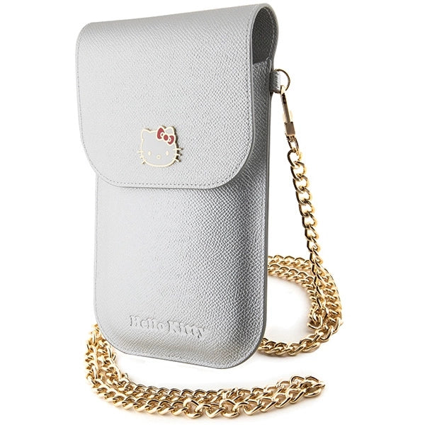 Hello Kitty lædermetallens logo