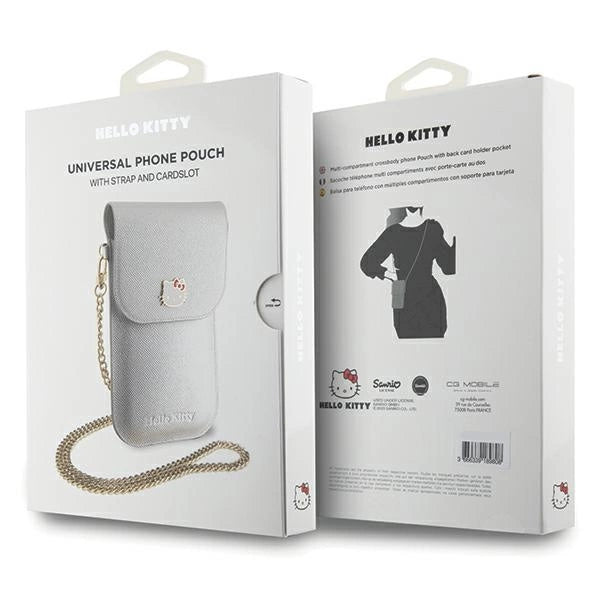 Hello Kitty lædermetallens logo