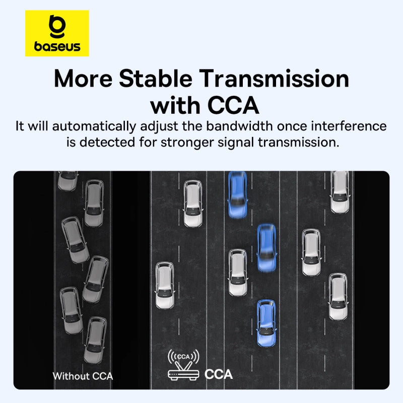 Baseus BS-OH170 650Mb/s 5GHz USB-netværkskort - sort
