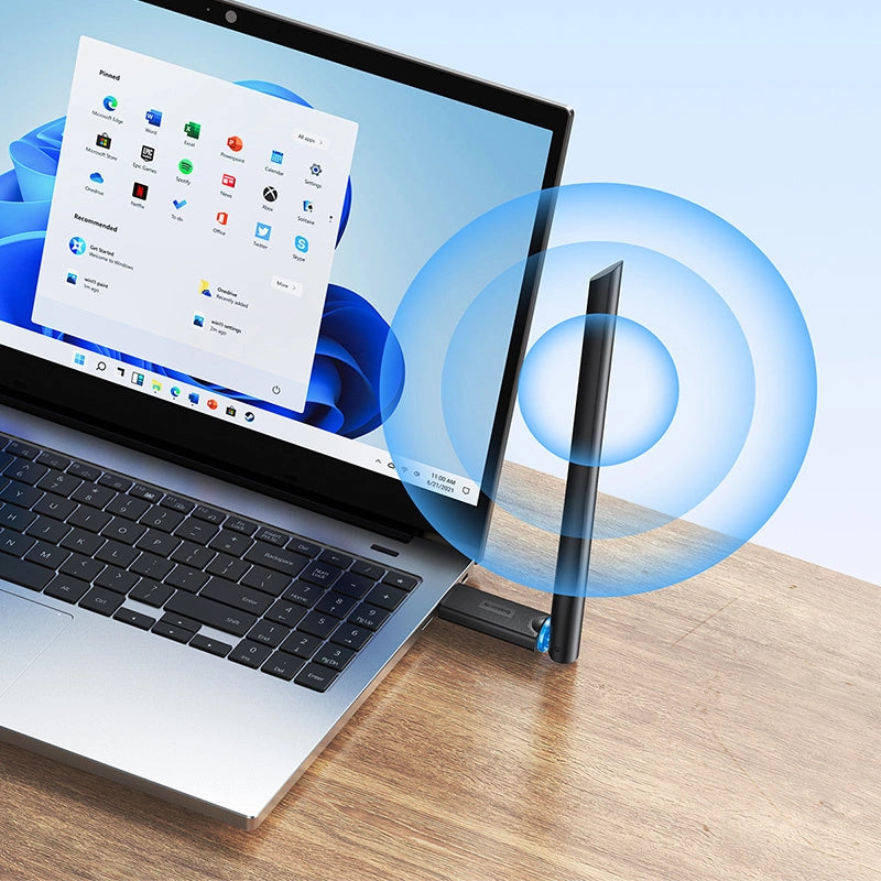 Baseus BS-OH171 150Mb/s USB-netværkskort - sort