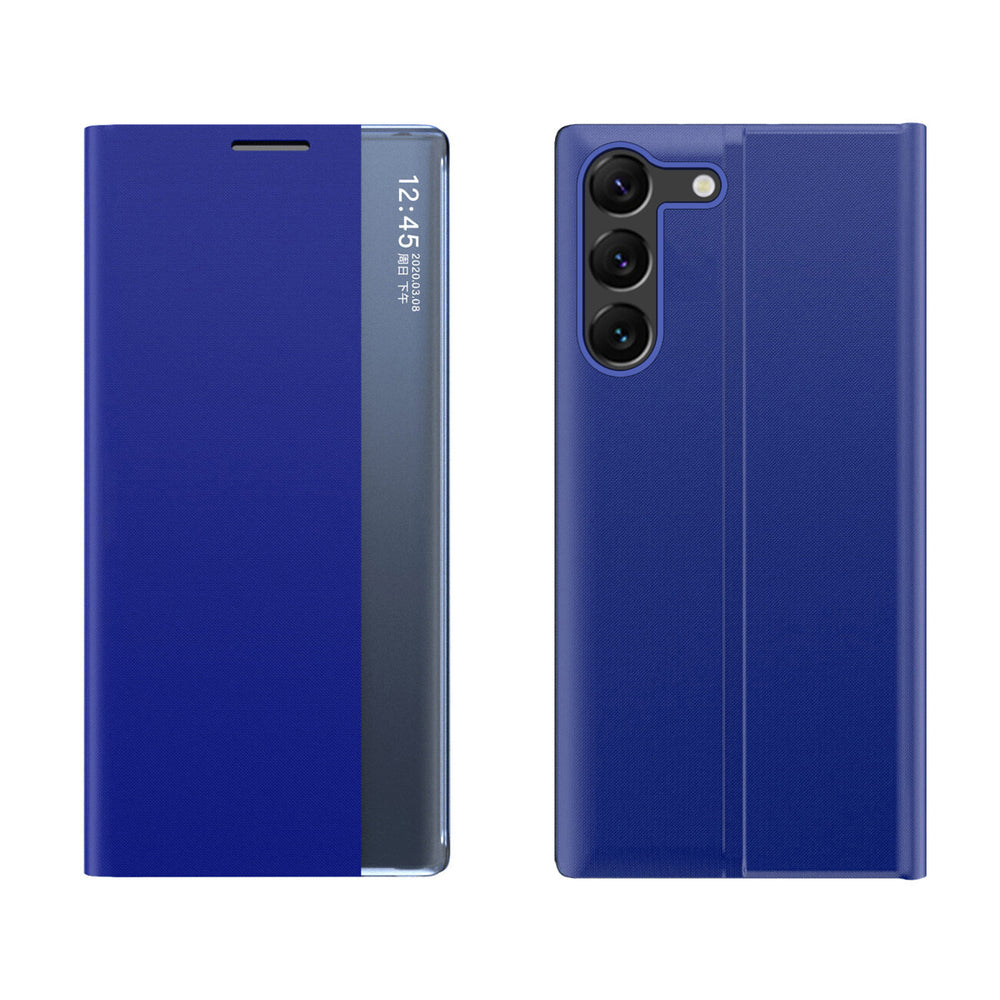 Ny Sleep View Case Samsung A05S Blå