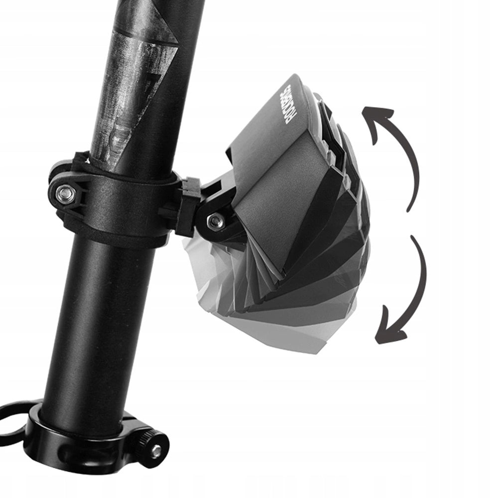 Rockbros LKWD-R1 Rear Bike Light with Laser and Remote Control + Micro USB - USB-A Cable - Black